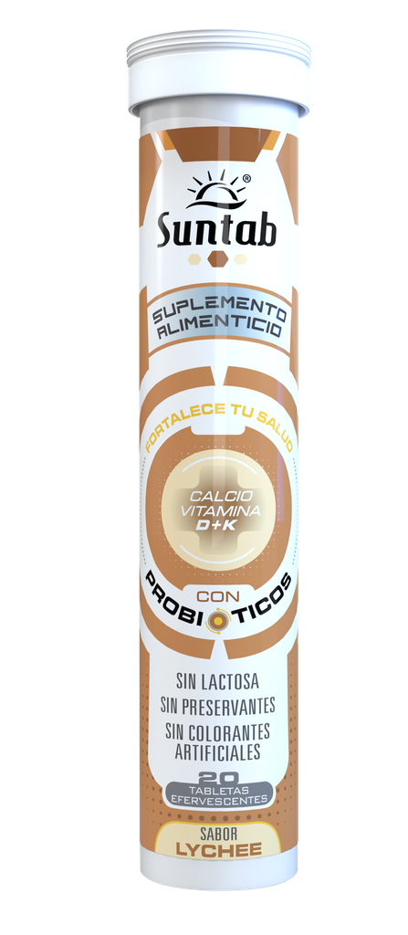 SUNTAB CALCIO LYCHEE/FCO 20 TAB