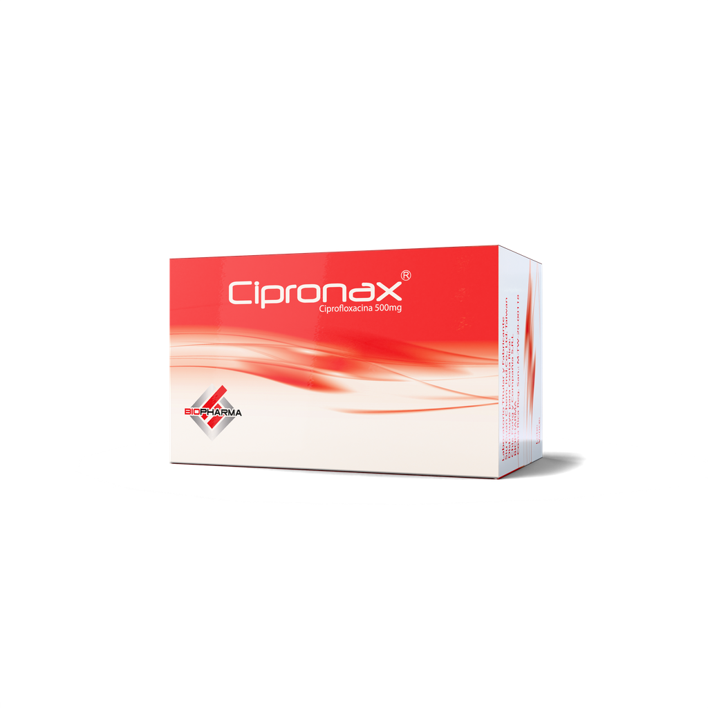 CIPRONAX 500MG 100 TAB