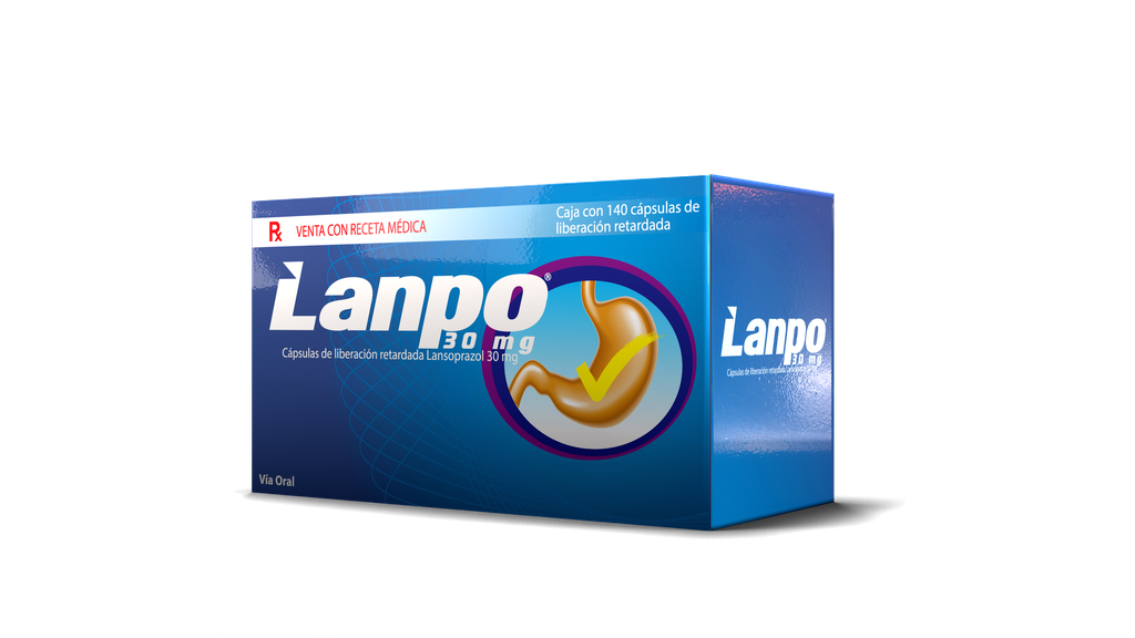 LANPO 30MG 140 CAPS